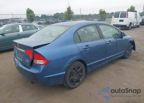 2010 Honda Civic Lx z USA, uszkodzony, nr VIN 2HGFA1F54AH312353